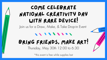 Draw, Make & Take Drop-in Event!