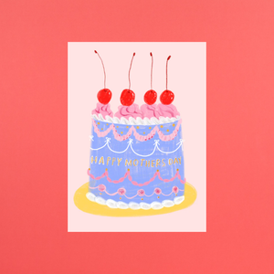 Carolyn Suzuki Cake For Mom Mother's Day Card