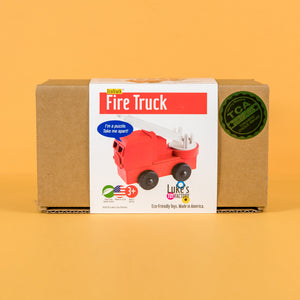 Fire Truck Puzzle Toy by Luke's Toy Factory