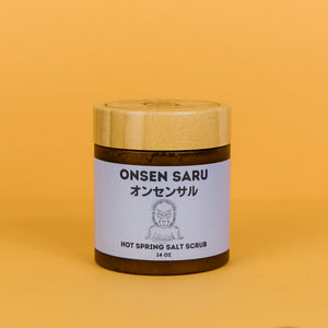 Hot Spring Salt Scrub by Onsen Saru