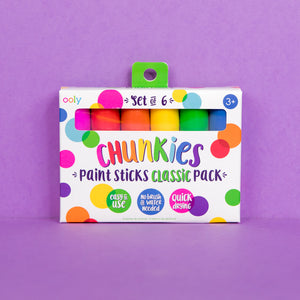 Chunkies Paint Sticks in Classic by Ooly