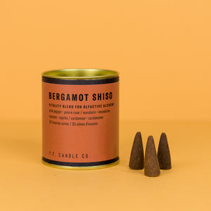 Wood Incense - Bergamot Shiso by PF Candle