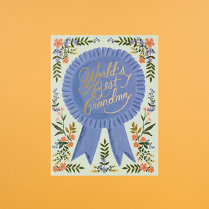 World's Best Grandma Mother's Day Card by Rifle Paper Co.