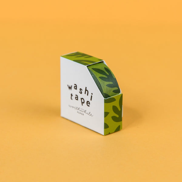 Worthwhile Lush Leaves Washi Tape