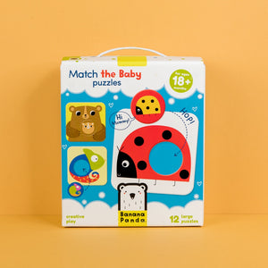 Match the Baby Puzzle by Banana Panda