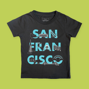 San Francisco Font Kids Shirt