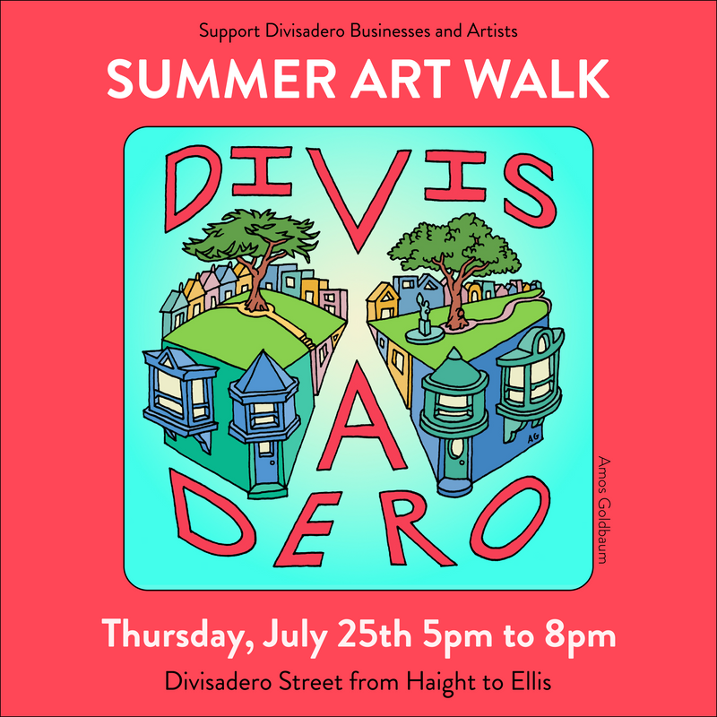 Join Us for the Divisadero Art Walk!