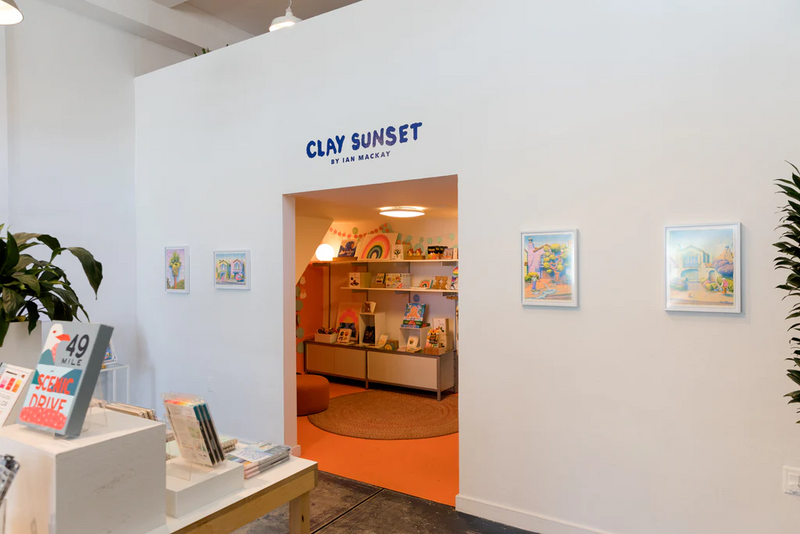 Clay Sunset by Ian Mackay