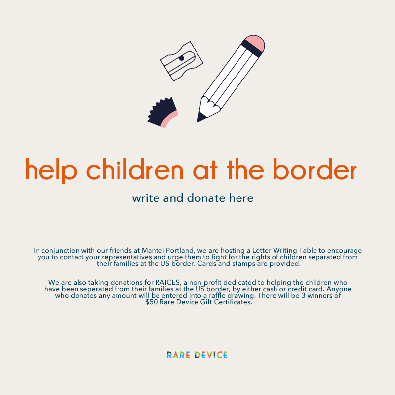 Letter Writing and Fundraising for RAICES