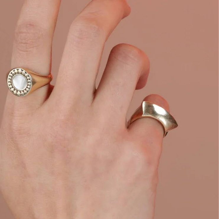 Fan Ring - Bronze