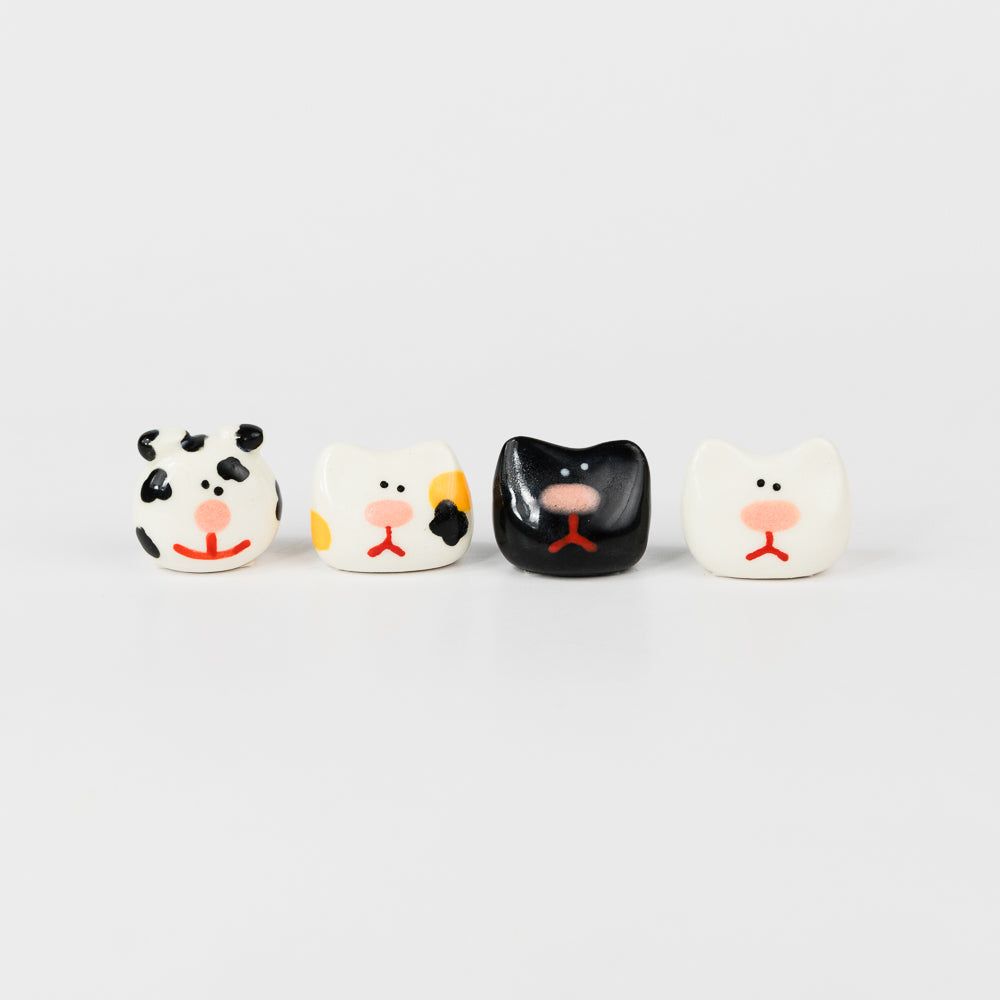Cat Desk Pal - White