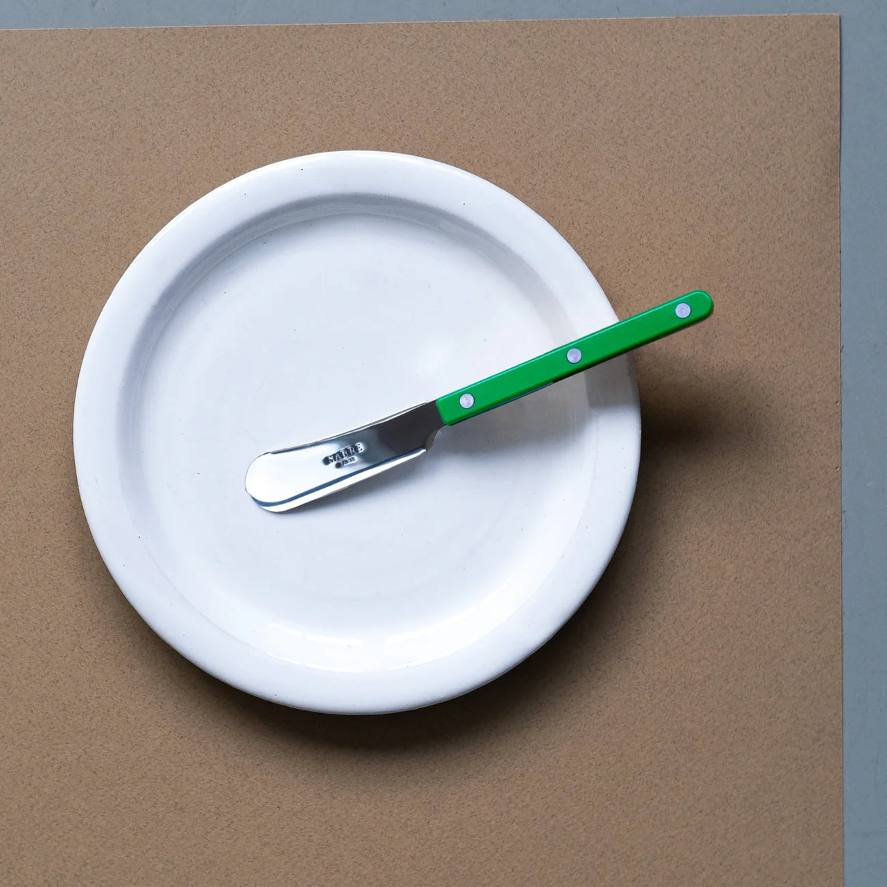 Butter Spreader - Bistrot Solid, Garden Green