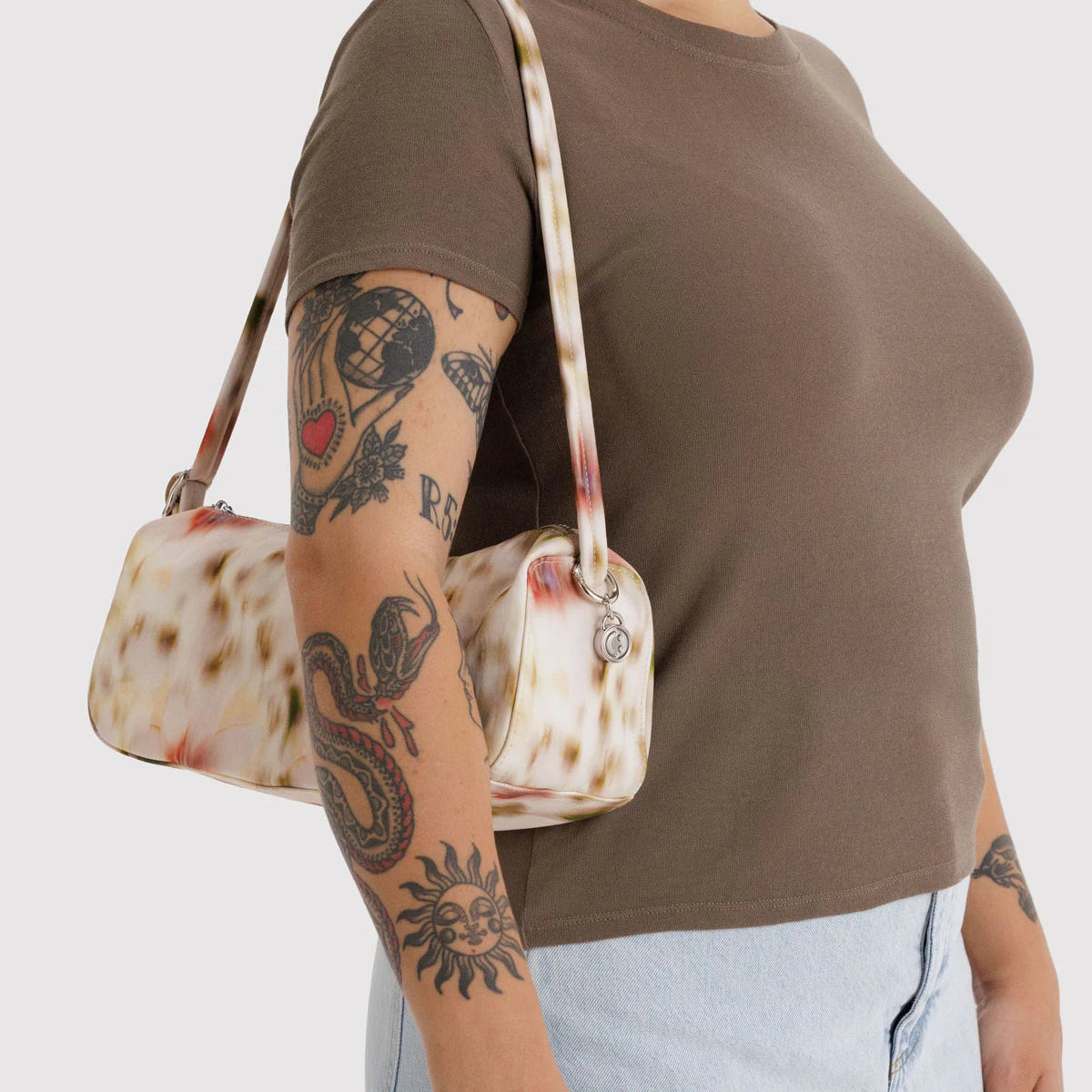 Nylon Loaf Bag - Abstract Floral