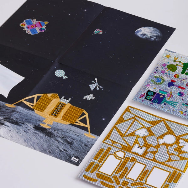 Vol 2 - Moon Sticker Based Art Pack