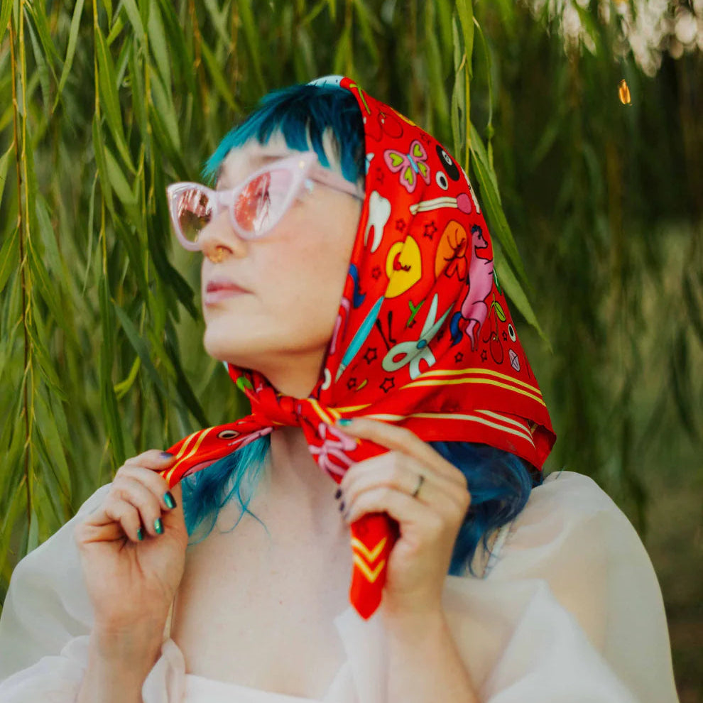 Trinket Treasures Silk Scarf