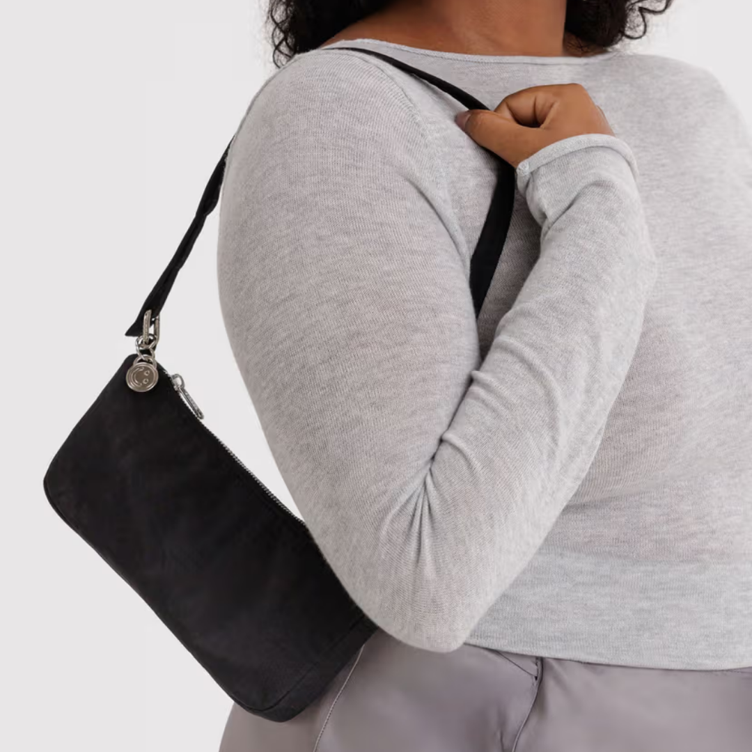 Nylon Pochette - Black