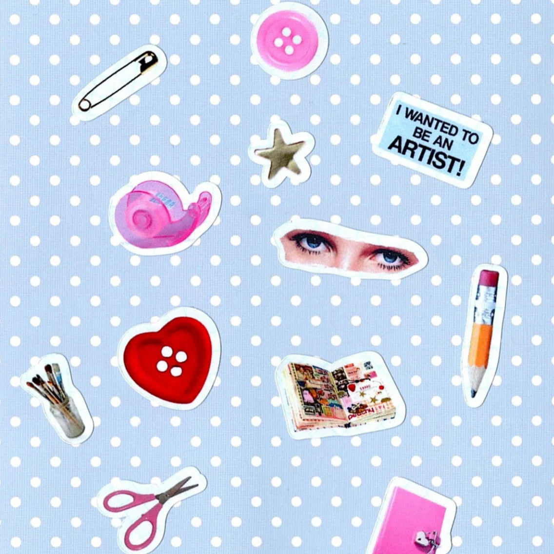 crafty girl picto stickers