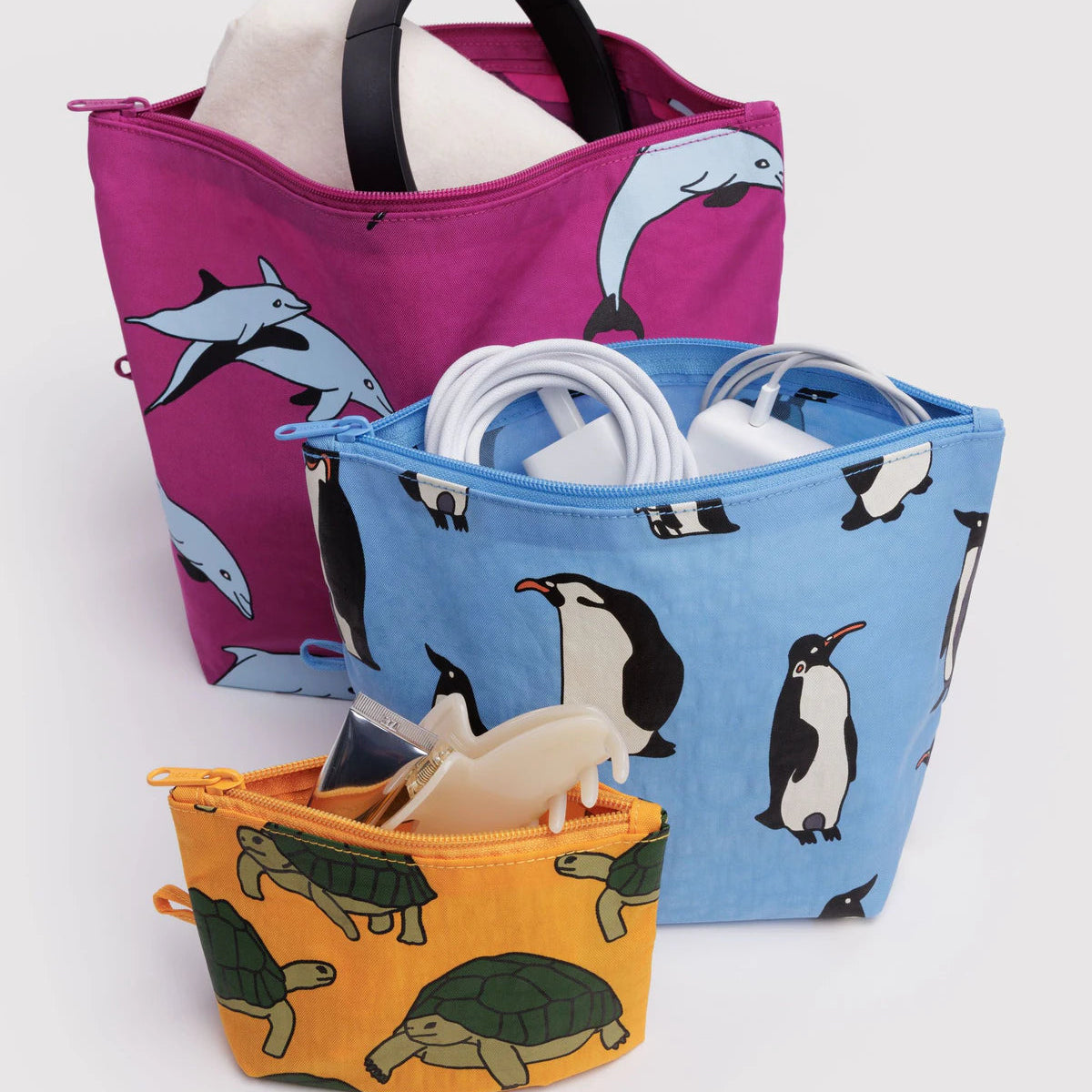 Go Pouch Set - Vacation Animals