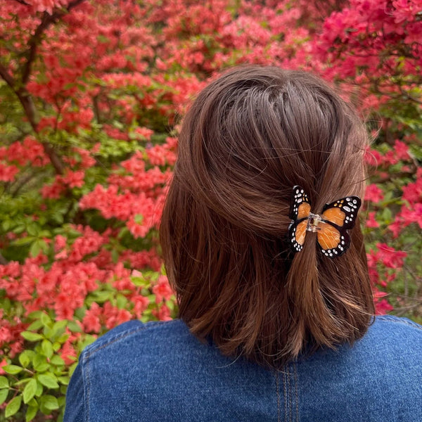 Monarch Hair Claw Clip