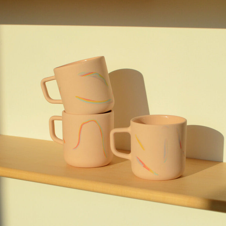 Peaches Nerikomi Mug