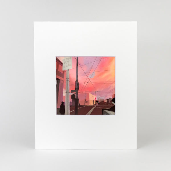 Alice Yang Mission Sunset Print