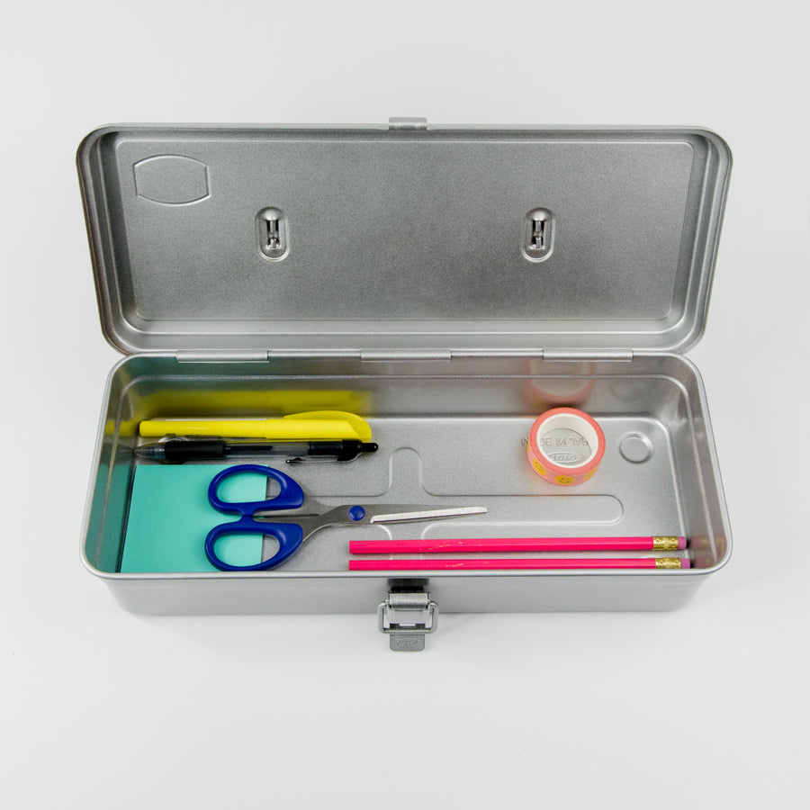 Flat Top Art Box - Silver
