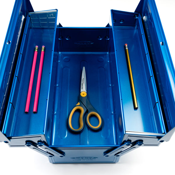 Steel Cantilever Toolbox - Blue