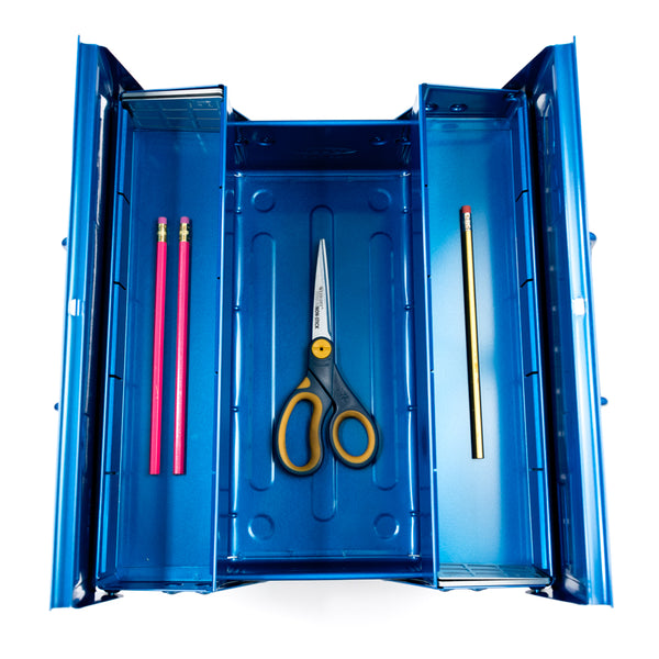 Steel Cantilever Toolbox - Blue