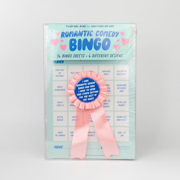 Cheesy Movie Night Bingo - Romantic Comedy Bingo