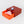Cache Box - Red/Orange, Small