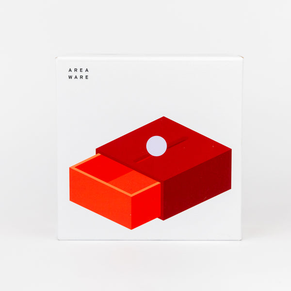 Cache Box - Red/Orange, Small