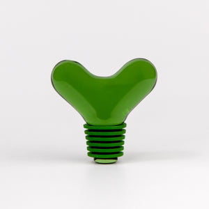 Areaware Hobknob Bottle Stopper - Green