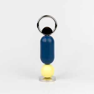 Areaware Abaco Bottle Opener Blue and Yellow