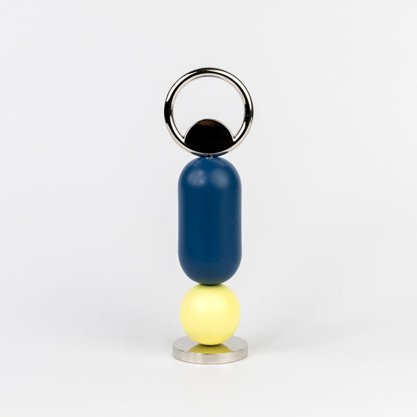 Areaware Abaco Bottle Opener Blue and Yellow