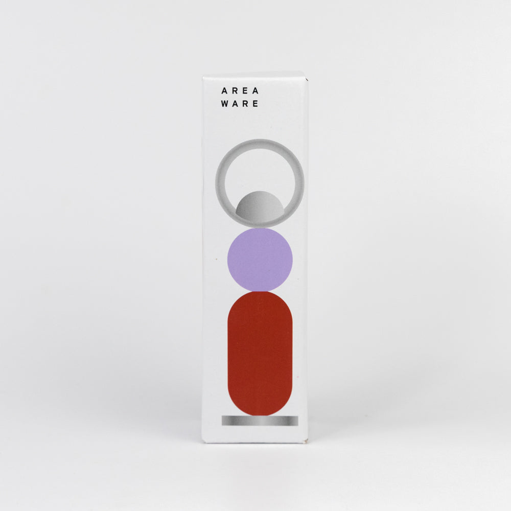 Areaware Abaco Bottle Opener in Red and Purple