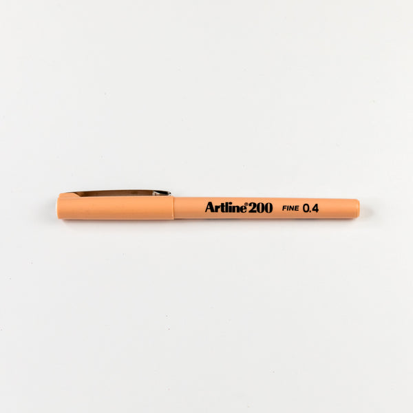 Artline 200 Pen .04 Apricot