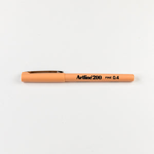 Artline 200 Pen .04 Apricot