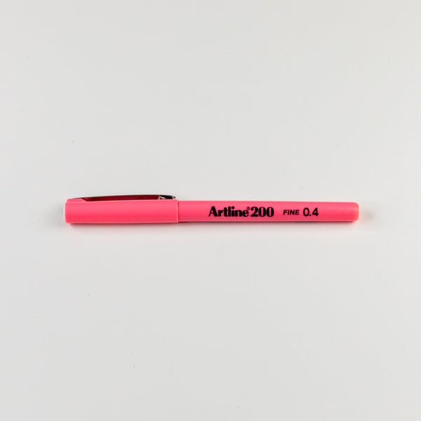 Artline 200 Pen .04mm - Pink