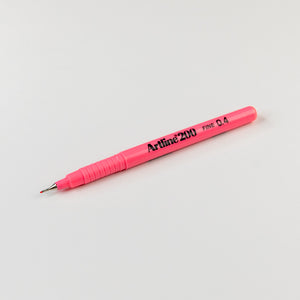 Artline 200 Pen .04mm - Pink