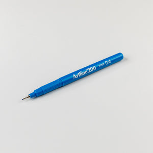 Artline 200 Pen .04mm - Light Blue