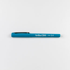 Artline 200 Pen .04mm - Turquoise