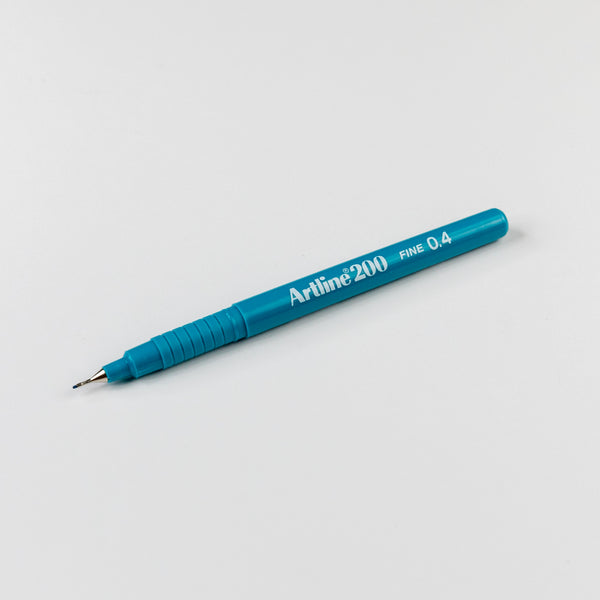 Artline 200 Pen .04mm - Turquoise