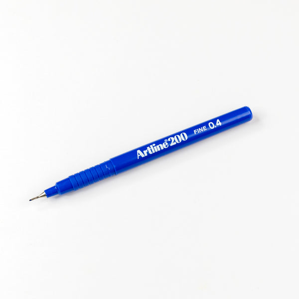 Artline 200 Pen .04mm Blue