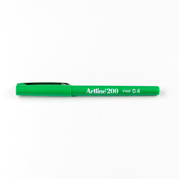 Artline 200 Pen .04mm - Green