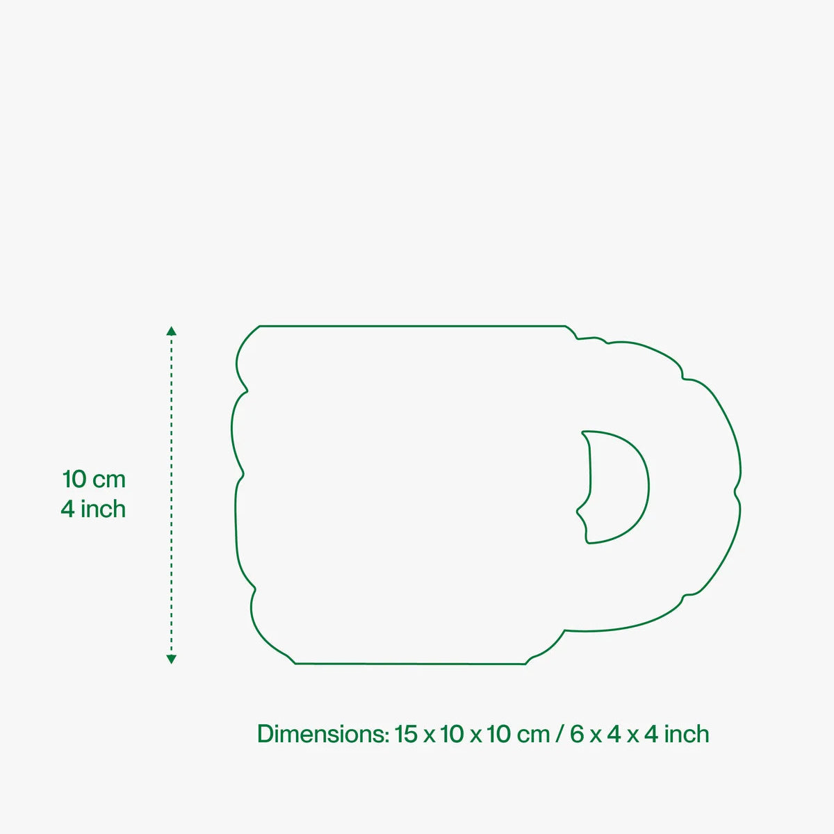 Mug 'GASTON' Matte - Indigo