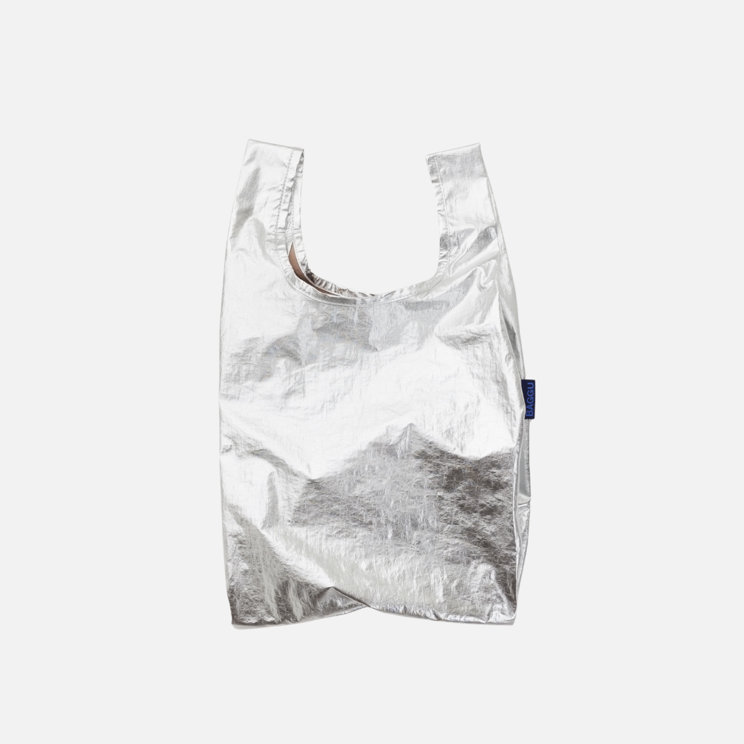 Baby Baggu - Chrome Metallic