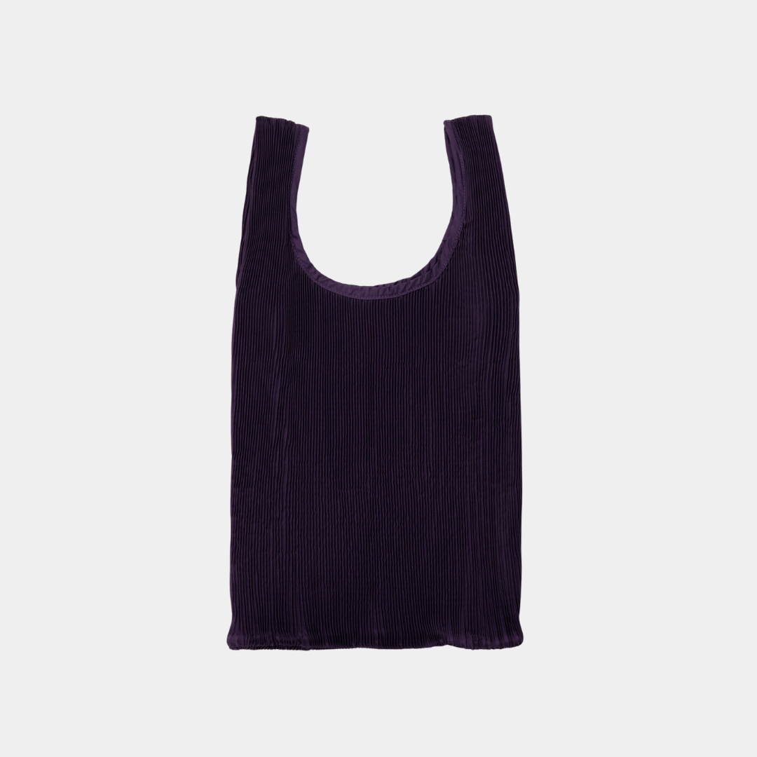 Pleated Baggu - Fig