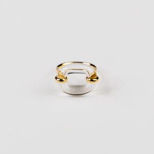 In The Loop Ring - 14K Gold Filled, Clear Air