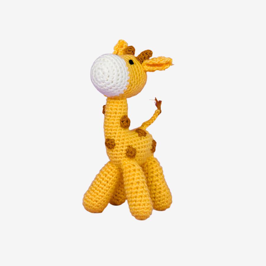 Giraffe with Legs Rattle