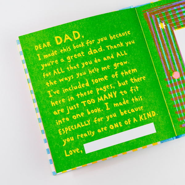 Dad, I Made You A Book - Fill-In Book